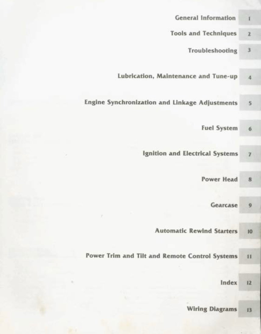 1966-1999 Chrysler Force Marine Workshop Repair manual preview img 1
