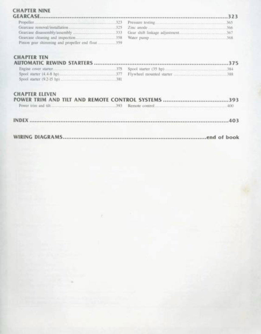 1966-1999 Chrysler Force Marine Workshop Repair manual preview img 4