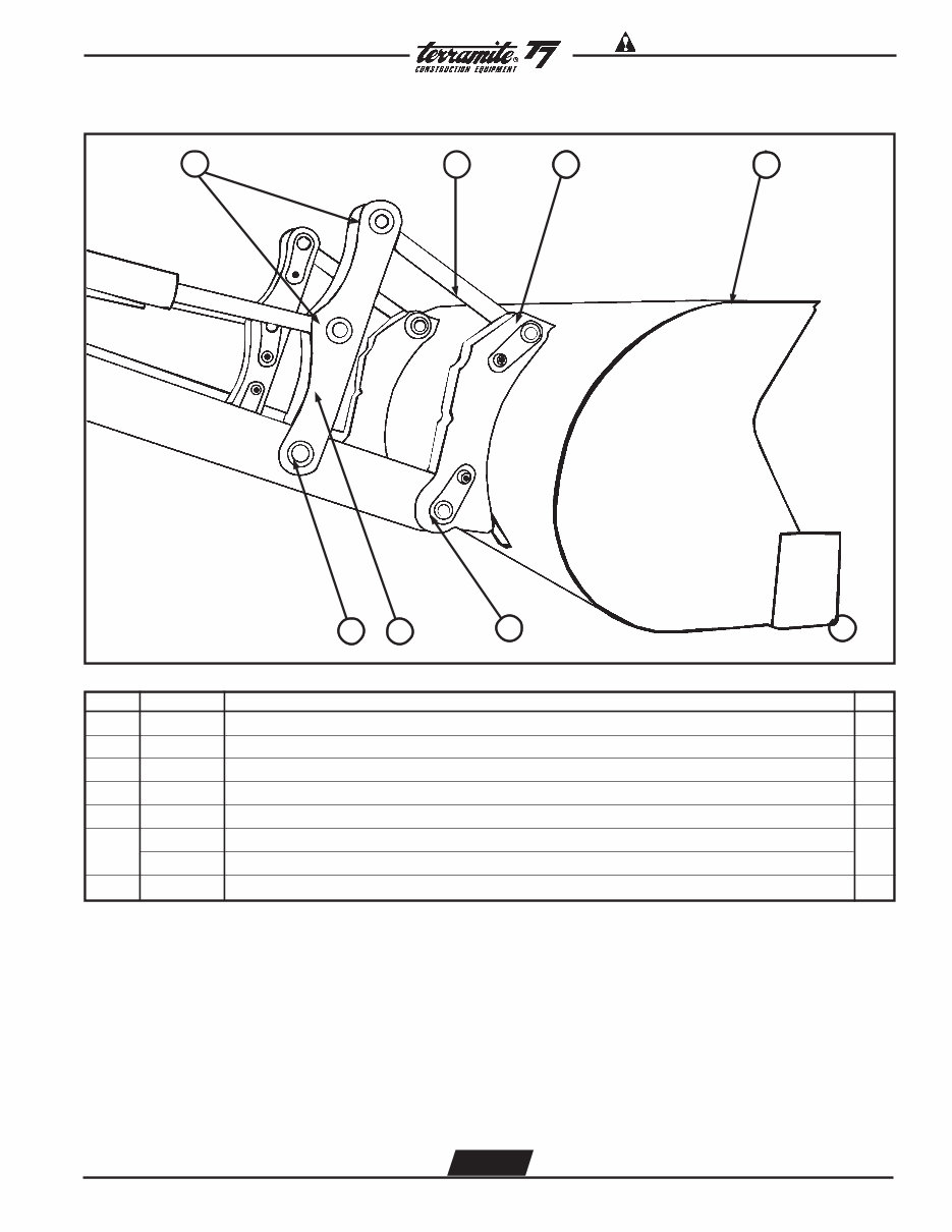 Terramite T7 Compact Tractor Loader Backhoe Parts Manual preview img 9
