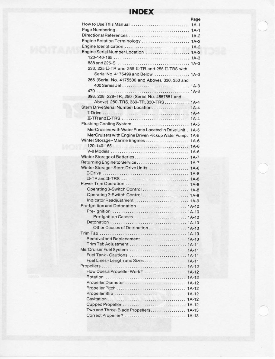 Mercury Mercruiser #2 Stern Drive Units and Marine Engines Service Repair Manual 1974-1977 preview img 10