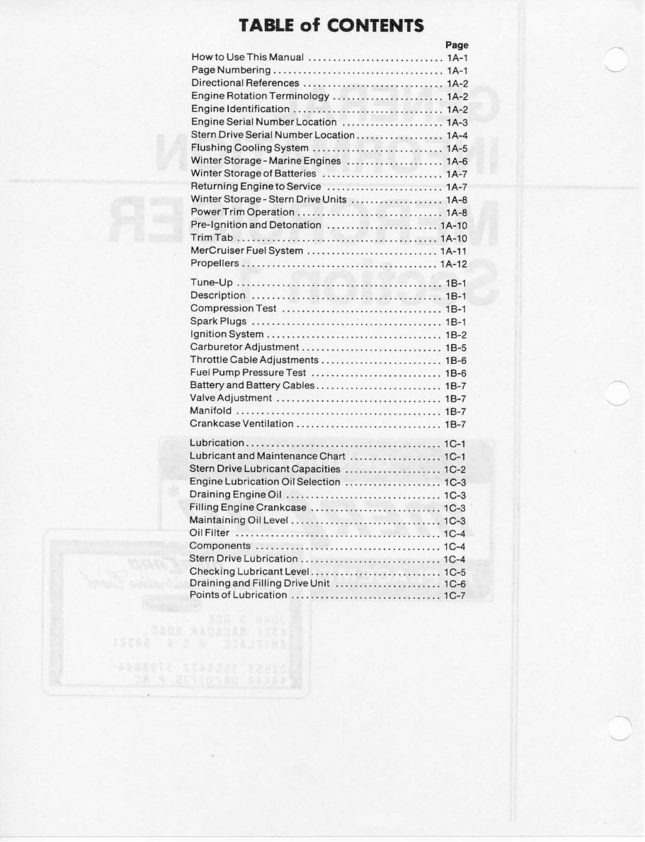 Mercury Mercruiser #2 Stern Drive Units and Marine Engines Service Repair Manual 1974-1977 preview img 8