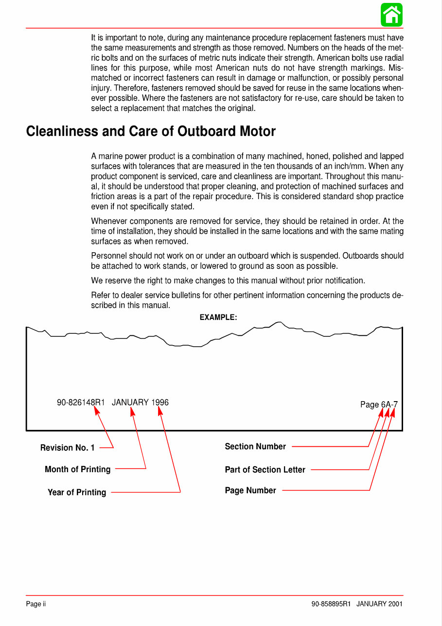 2000-2005 Mercury 75/90HP FourStroke OEM Service & Repair Manual preview img 3
