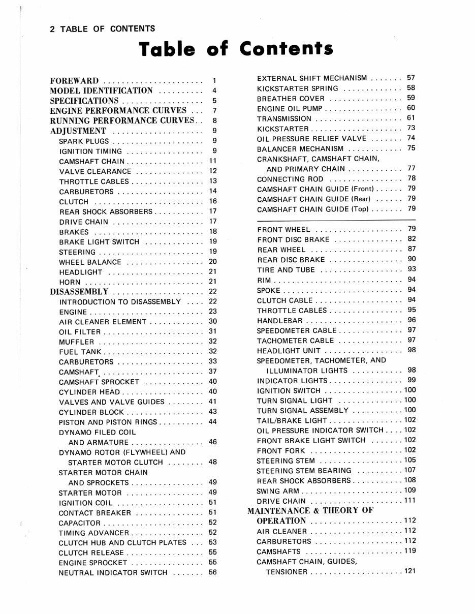 1976-1988 Kawasaki KZ750 Service & Repair Manual preview img 7