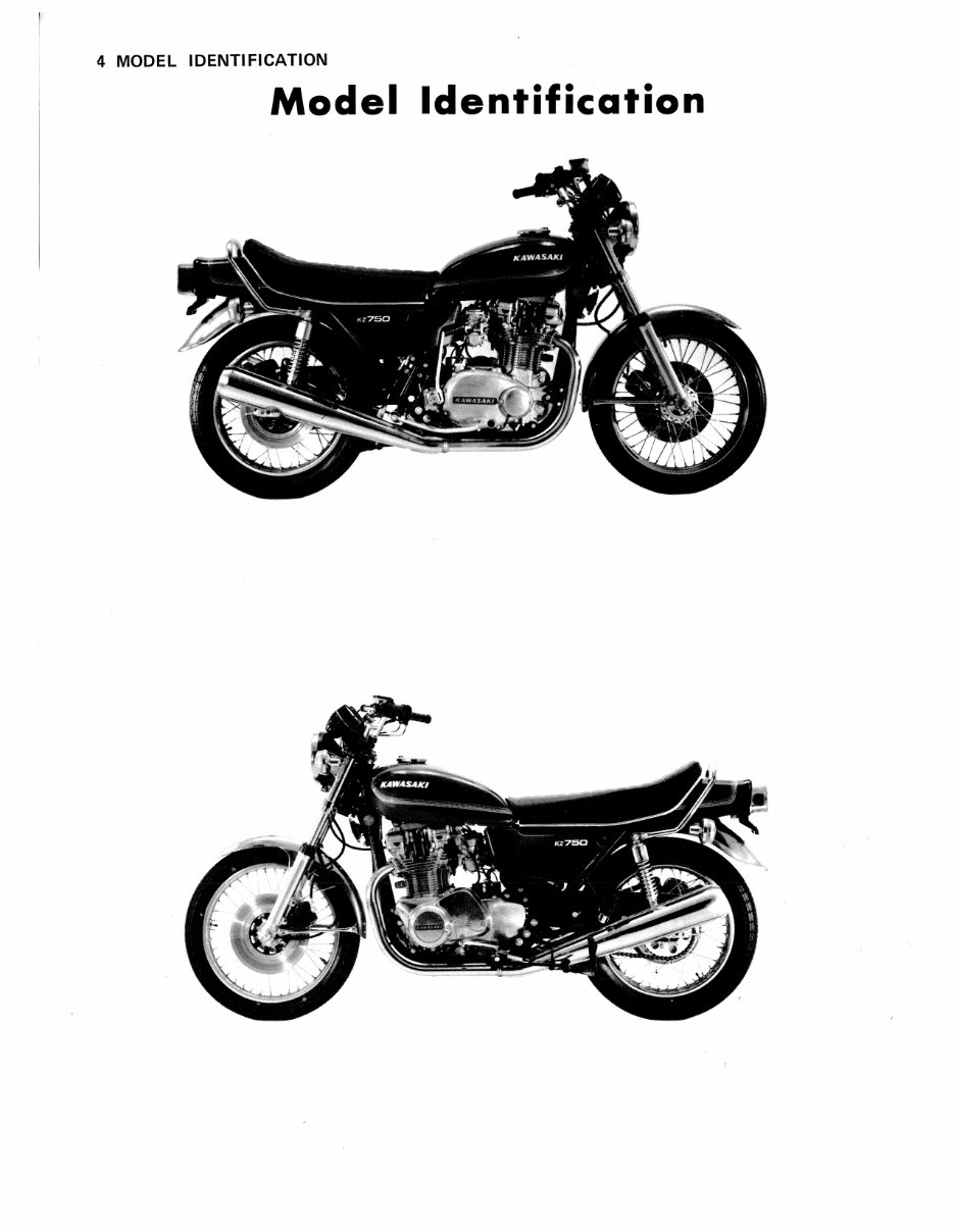 1976-1988 Kawasaki KZ750 Service & Repair Manual preview img 9