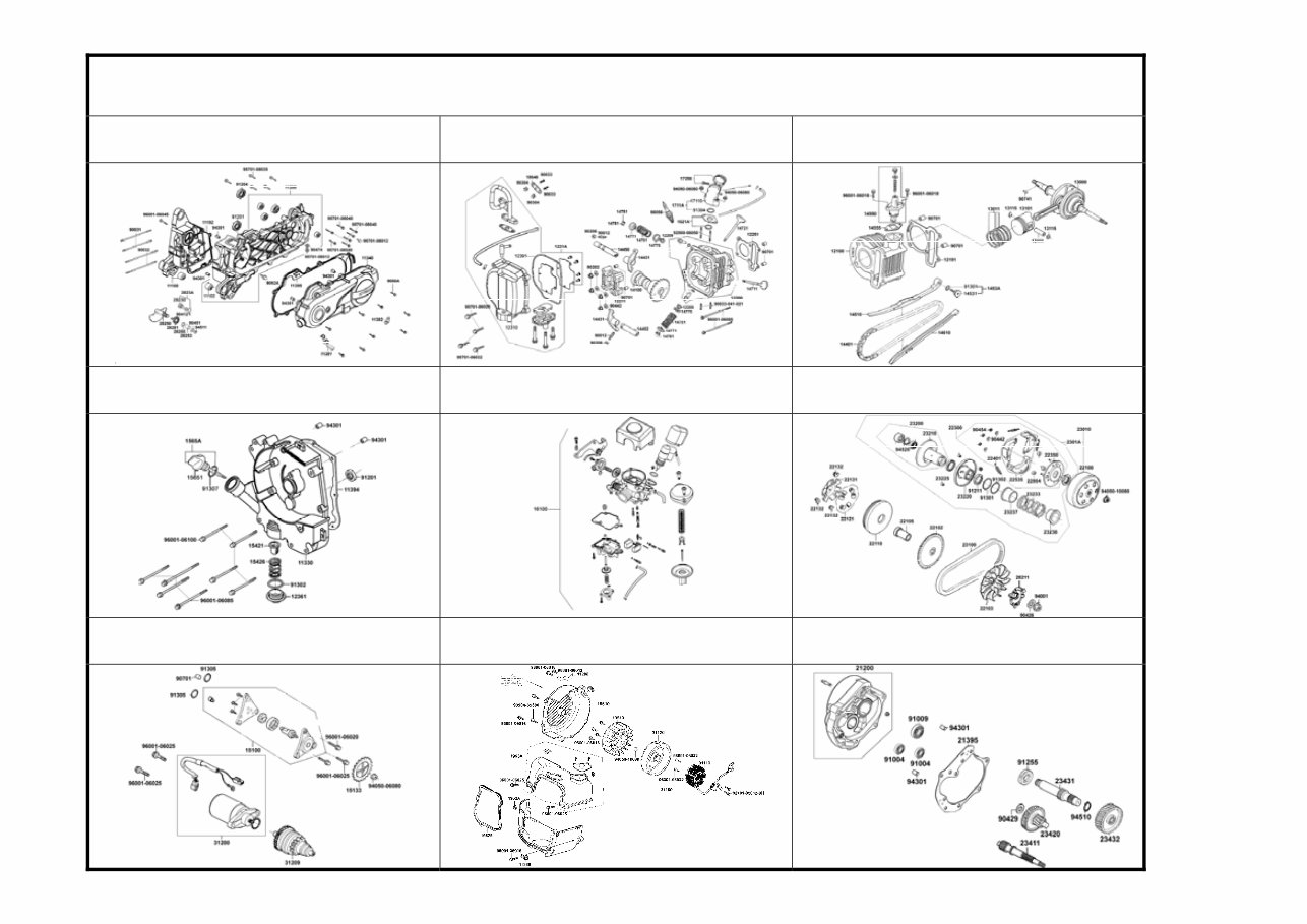 KYMCO AGILITY 50 Parts Manual Catalog preview img 7