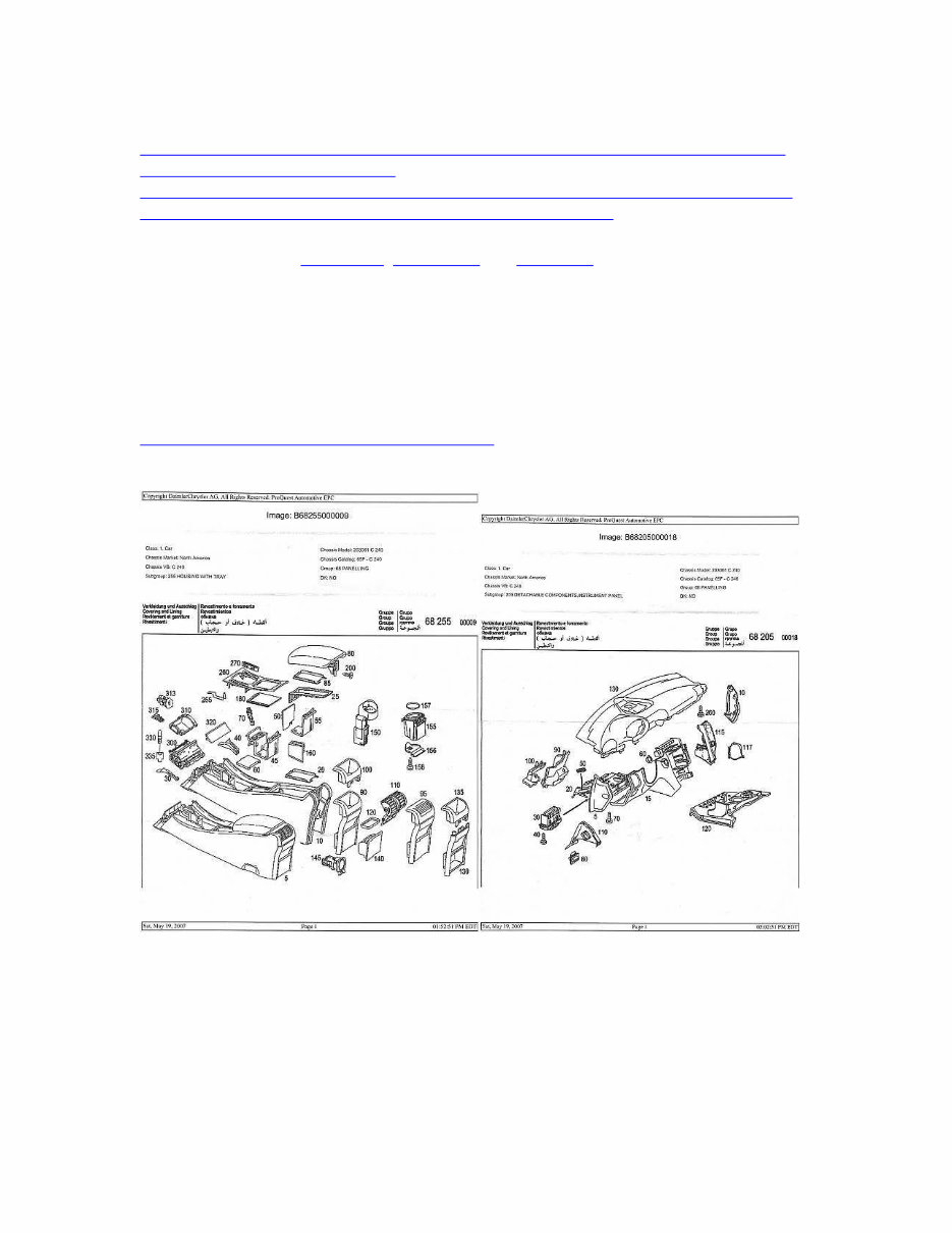 Mercedes-Benz W203 Clicking Noise Diagnostic Guide – Footwell & Dashboard Actuators preview img 1