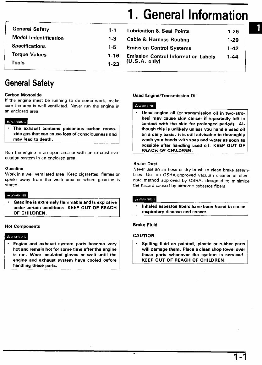 1990-1996 Honda VFR750F OEM Service & Repair Manual preview img 8