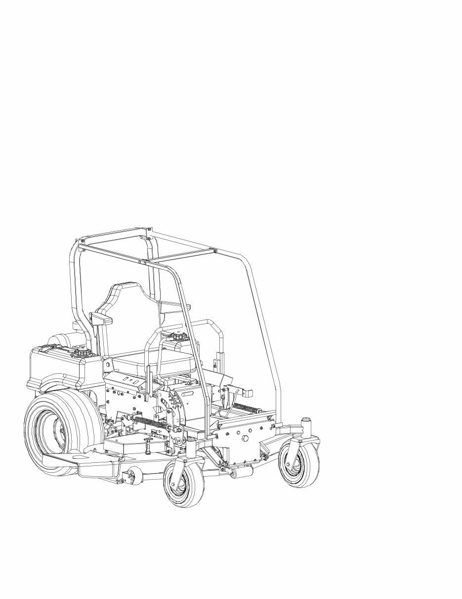 Cub Cadet 25HP and 27HP Zero Turn Lawnmower preview img 1