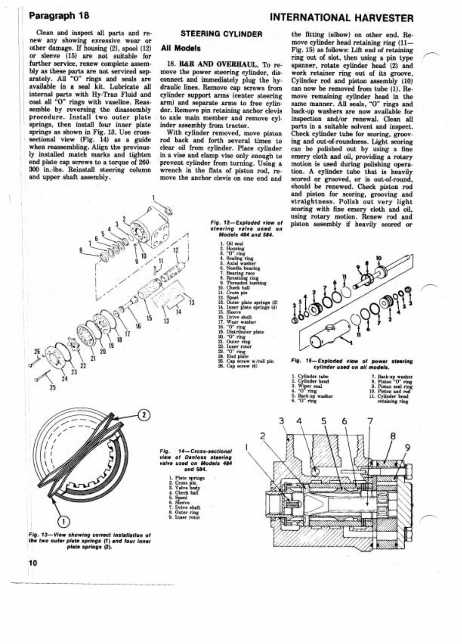 International Harvester 574 Tractor Service & Repair Manual preview img 10