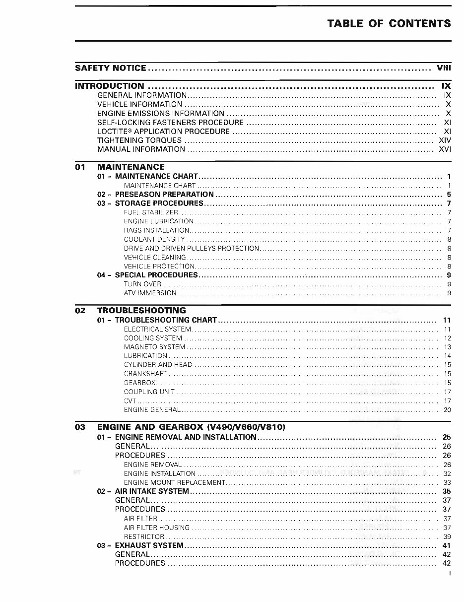 Can Am Renegade 2007-2008 Service Repair Manual preview img 2