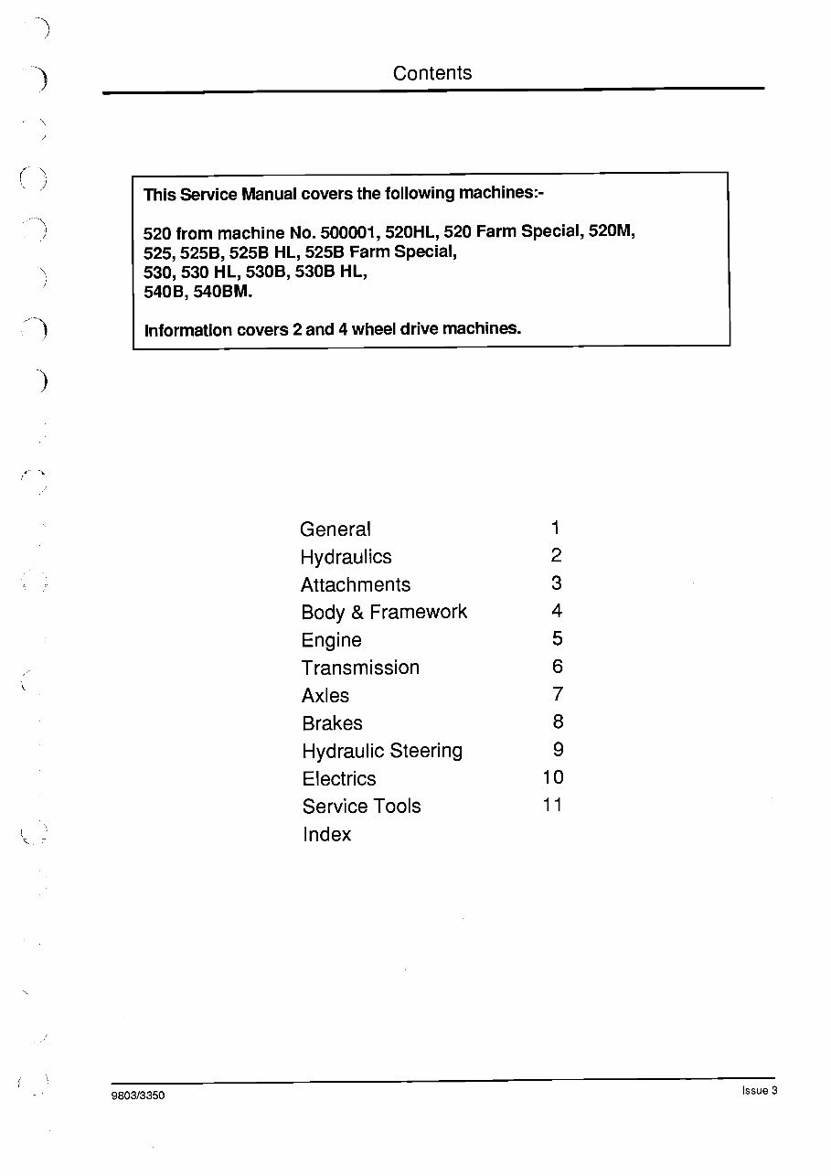 JCB 520-2 520-4 520M-2 520M-4 525-2 525-4 525B-2 525B-4 530-3 530-4 Telescopic Handlers Complete Workshop Service Repair Manual preview img 3