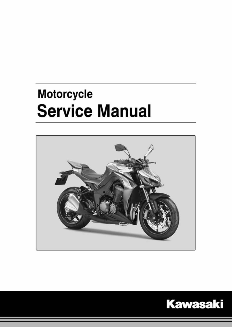 Z1000 サービスマニュアル Kawasaki KZ1000, KZ1100, ZX1100, Z1100 Police Repair Manual 1981-2002