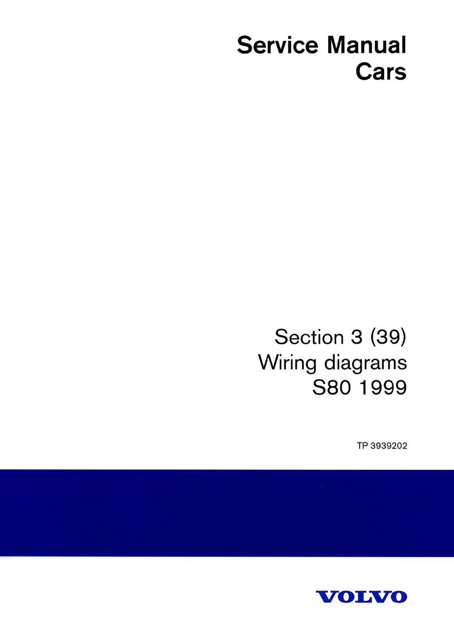 1999 Volvo S80 Wiring Diagrams preview img 1