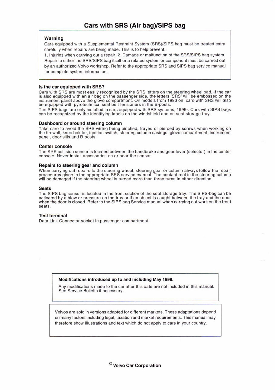 1999 Volvo S80 Wiring Diagrams preview img 2