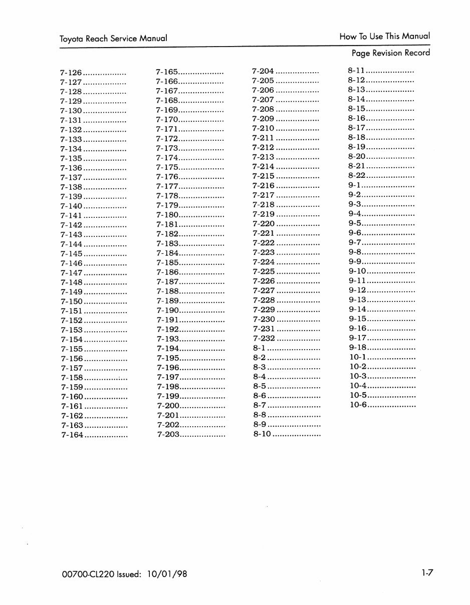 Toyota 6BRU18 6BRU23 6BDRU15 6BSU20 6BSU25 Forklift Service Repair Factory Manual INSTANT preview img 8