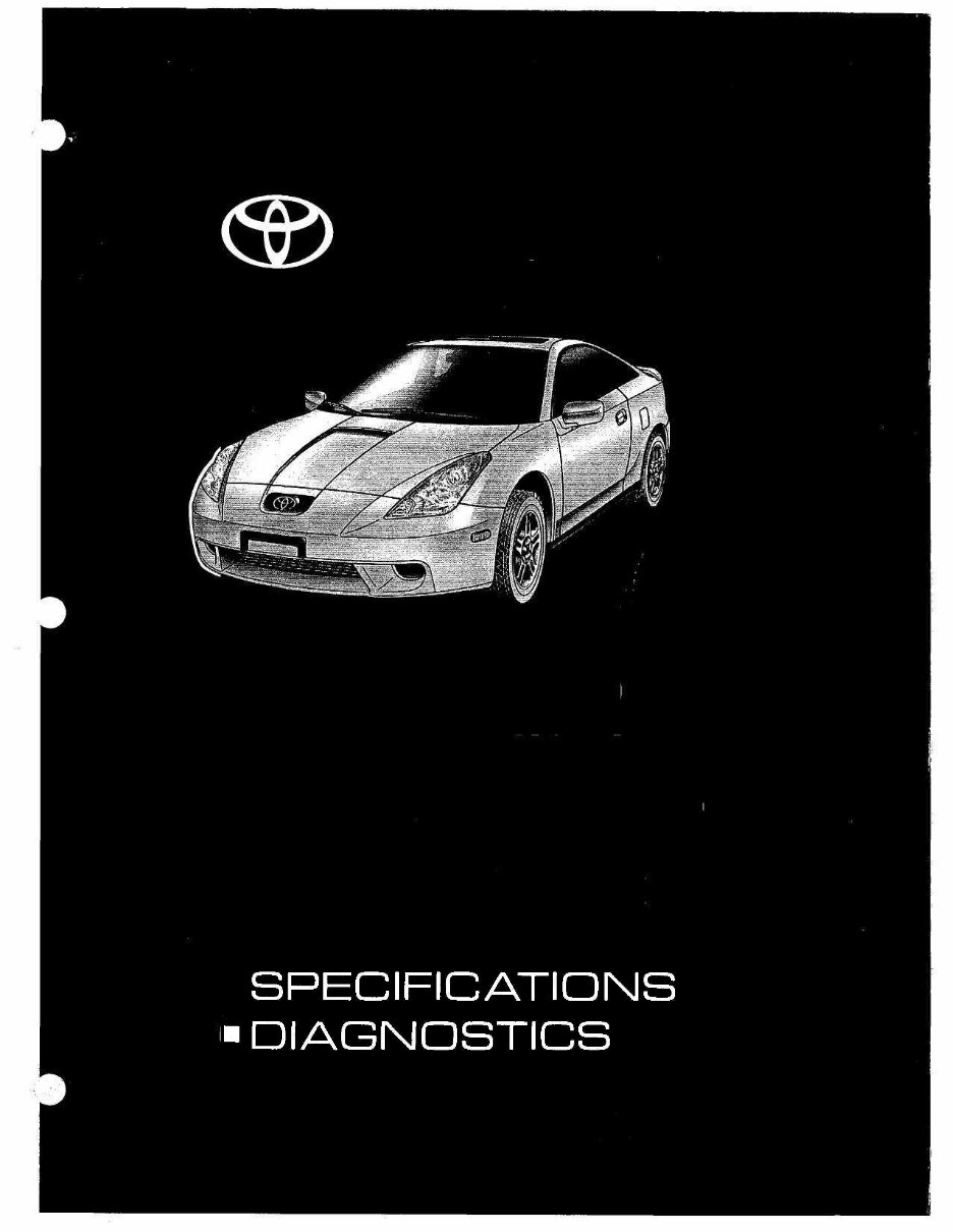 2000 Toyota Celica Service & Repair Manual preview img 1