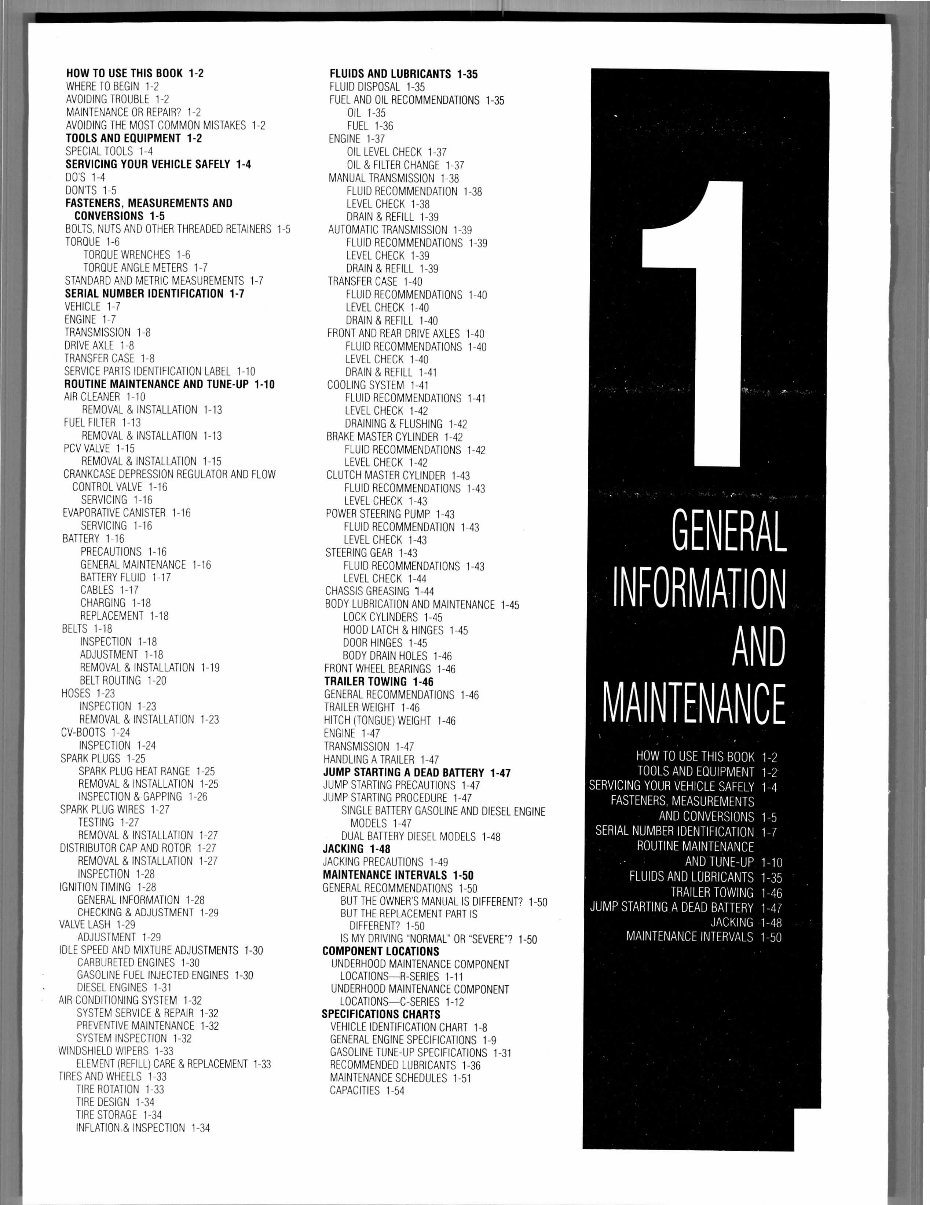 1988-1998 GMC Sierra Pickup Truck Service & Repair Manual preview img 5