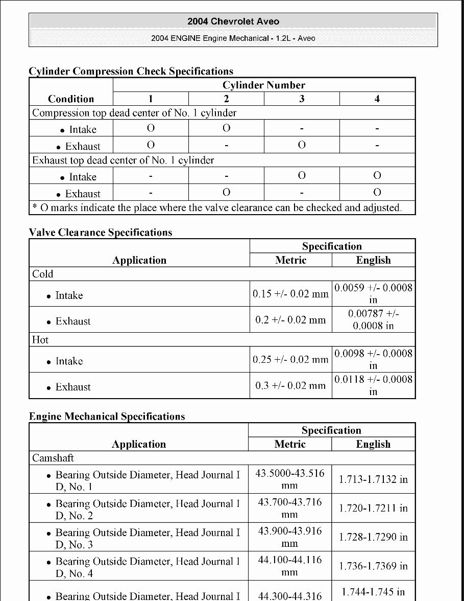 2011 Chevrolet Aveo Service & Repair Manual preview img 3