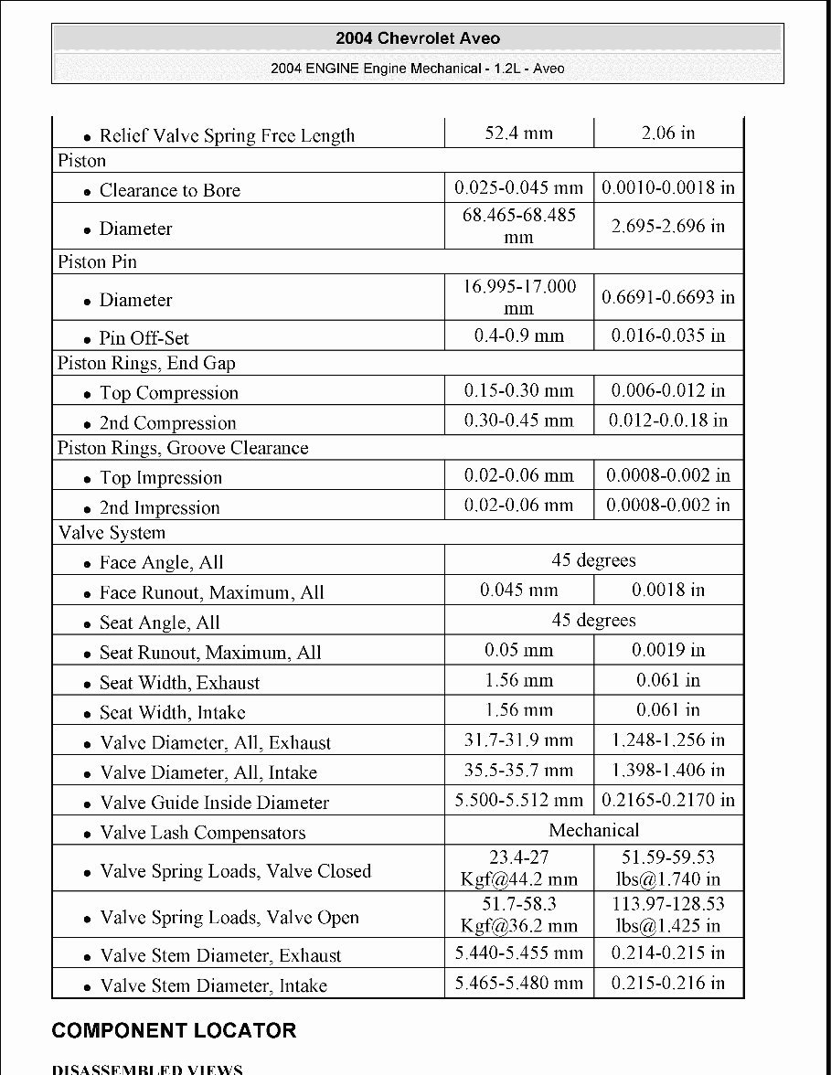 2011 Chevrolet Aveo Service & Repair Manual preview img 5
