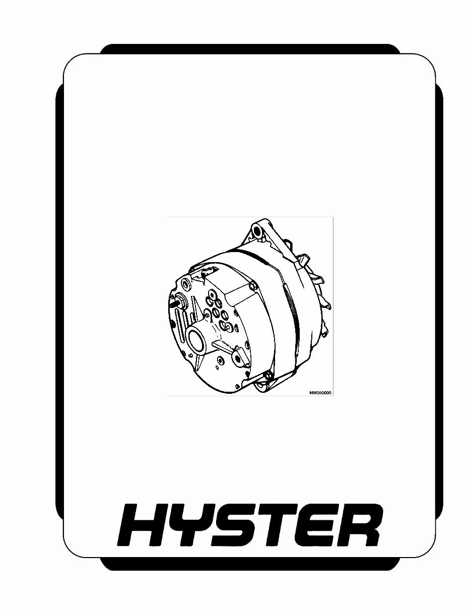 HYSTER C024 (S135XL2, S155XL2) Forklift Service Repair Manual + Parts Manual preview img 1