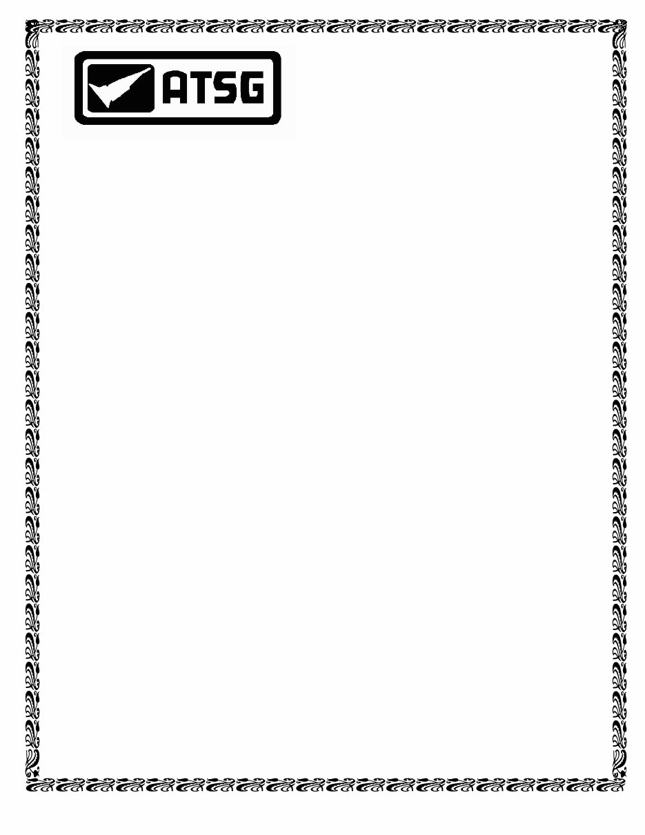 Chrysler/Jeep 42RE Automatic Transmission Service/Repair/Rebuild Manual preview img 1