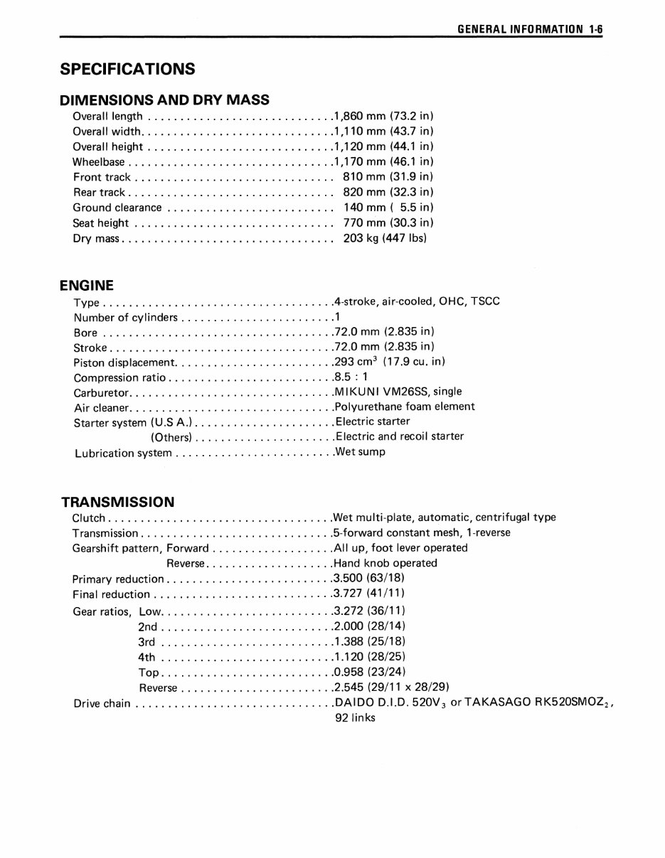 1987-1989 Suzuki QuadRunner 300 LT300E Service & Repair Manual preview img 10
