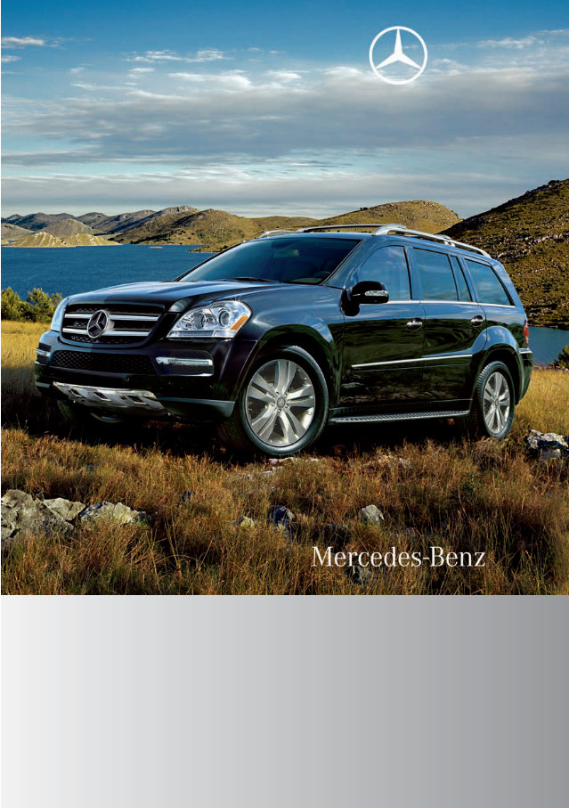 2011 Mercedes-Benz GL-Class GL350 Bluetec GL450 GL550 Owners Manual preview img 1