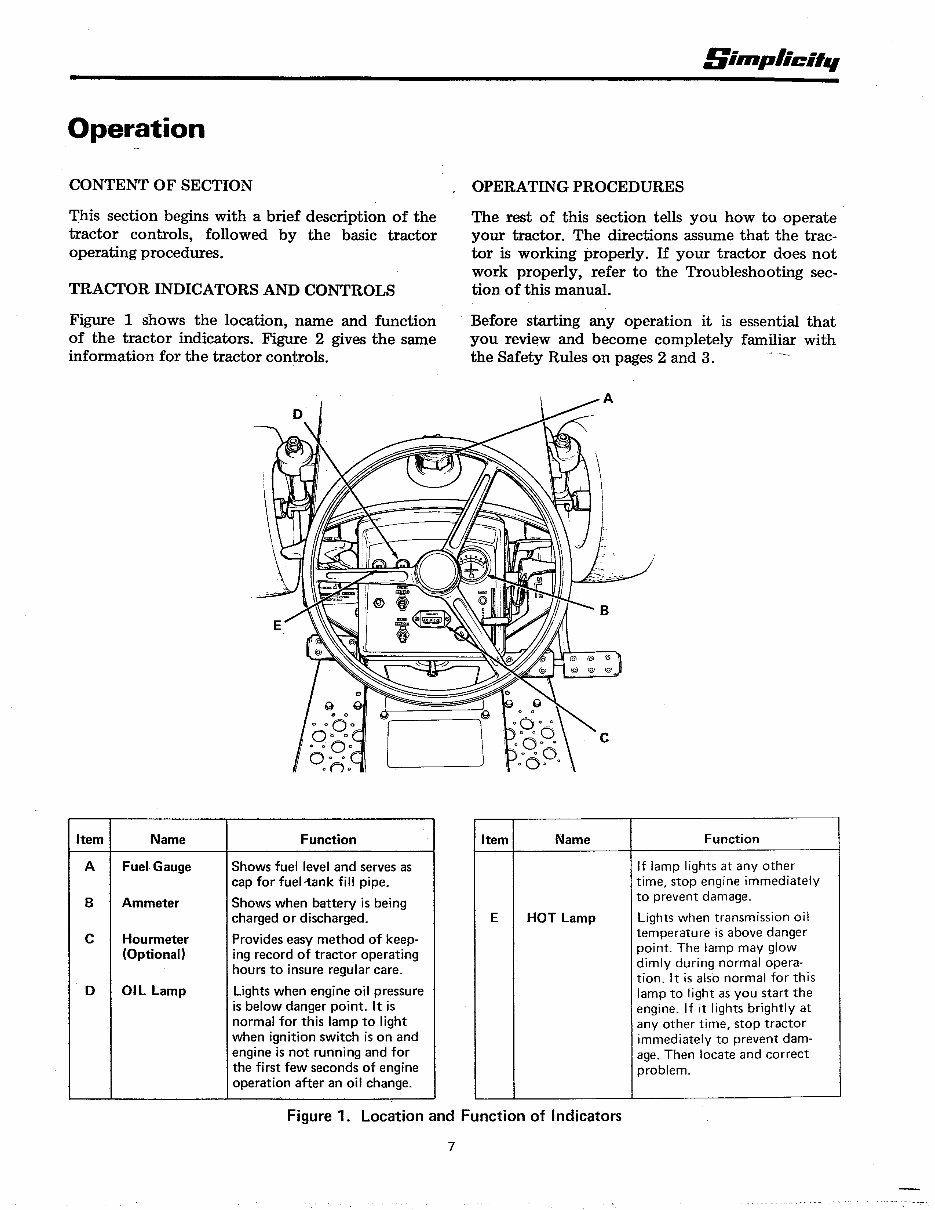 Simplicity 9020 Power Max Tractor Operators Owner Instruction Manual - IMPROVED - preview img 8