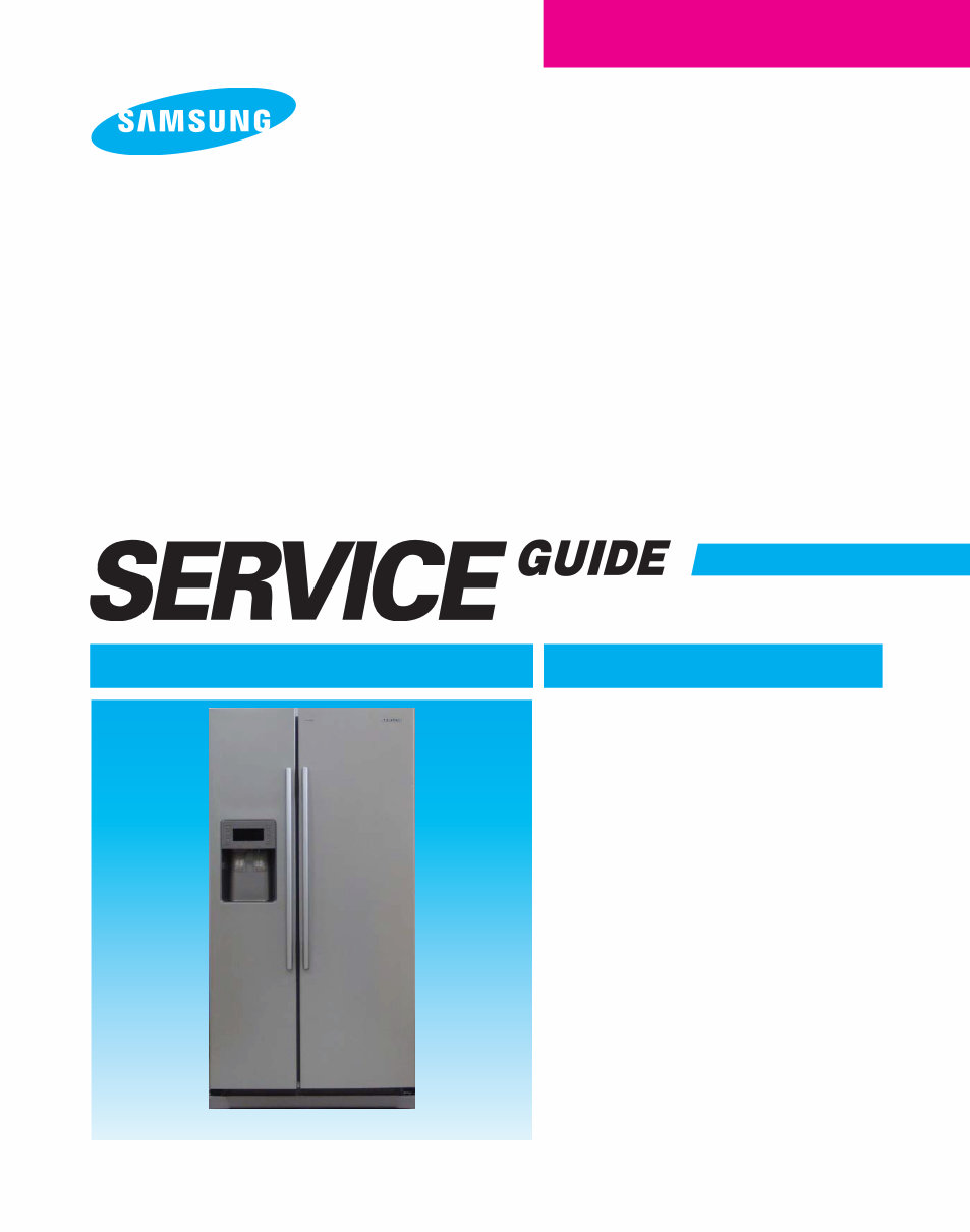 Samsung RS275ACBP Service Manual & Repair Guide preview img 1