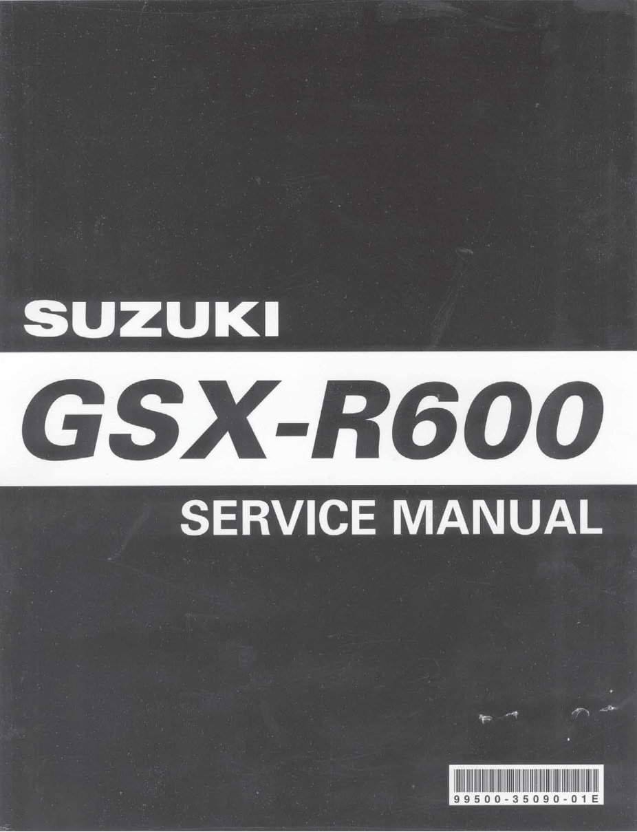 Suzuki GSXR600 GSX R600 2005 Repair Service Manual | Download Manual