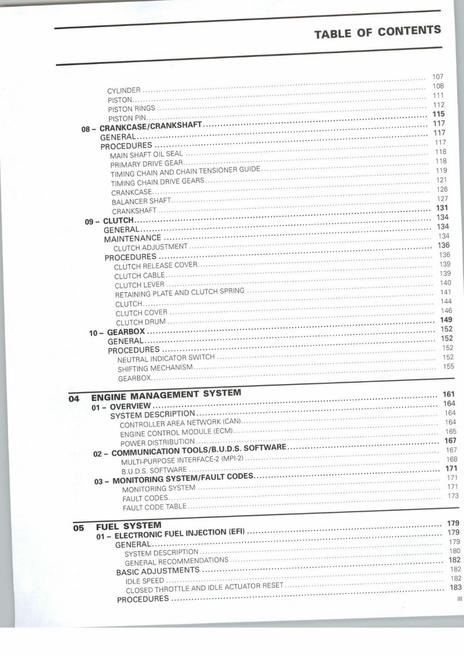 2008 Can-Am DS 450 EFI, DS 450 EFI X, DS450 Service & Repair Manual preview img 7