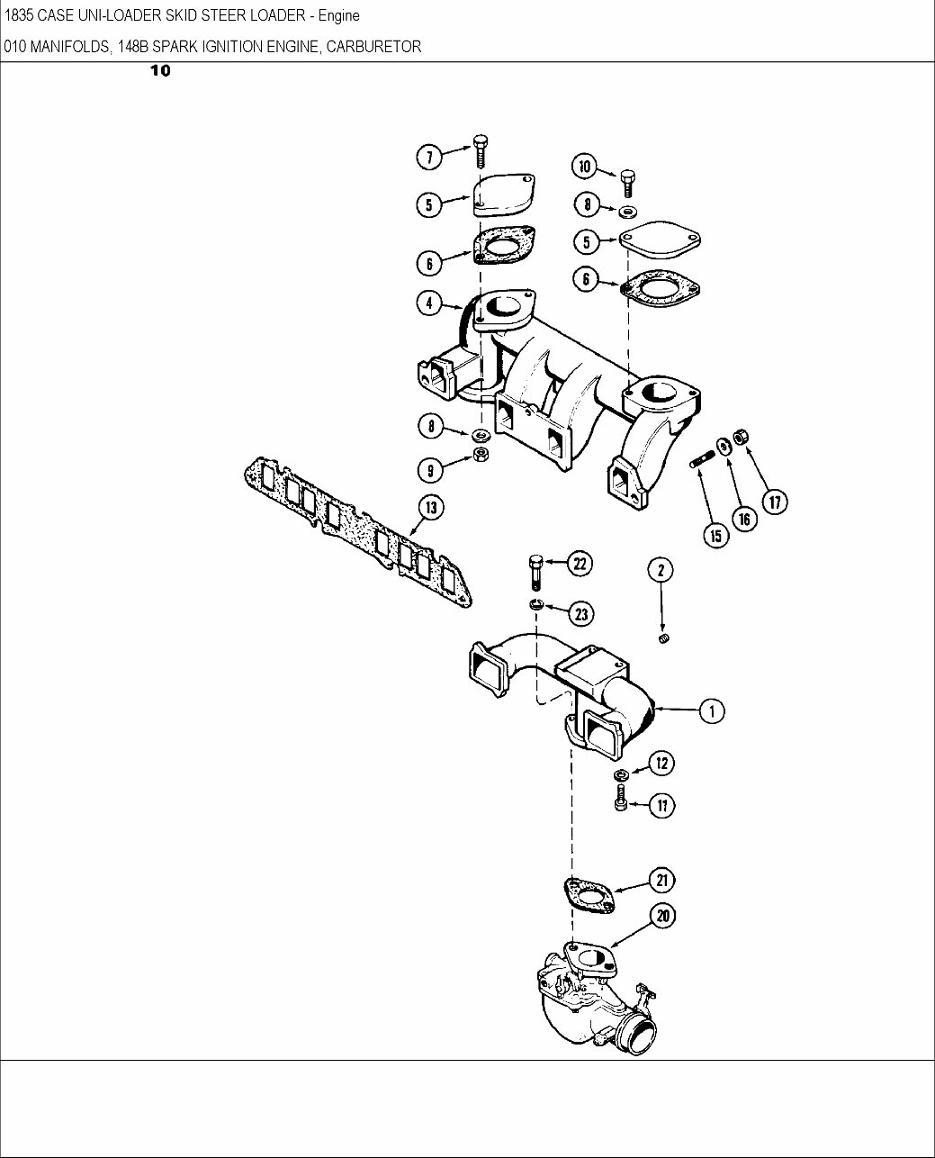 CASE 1835 Skid Steer Loader Parts Catalog Manual preview img 6