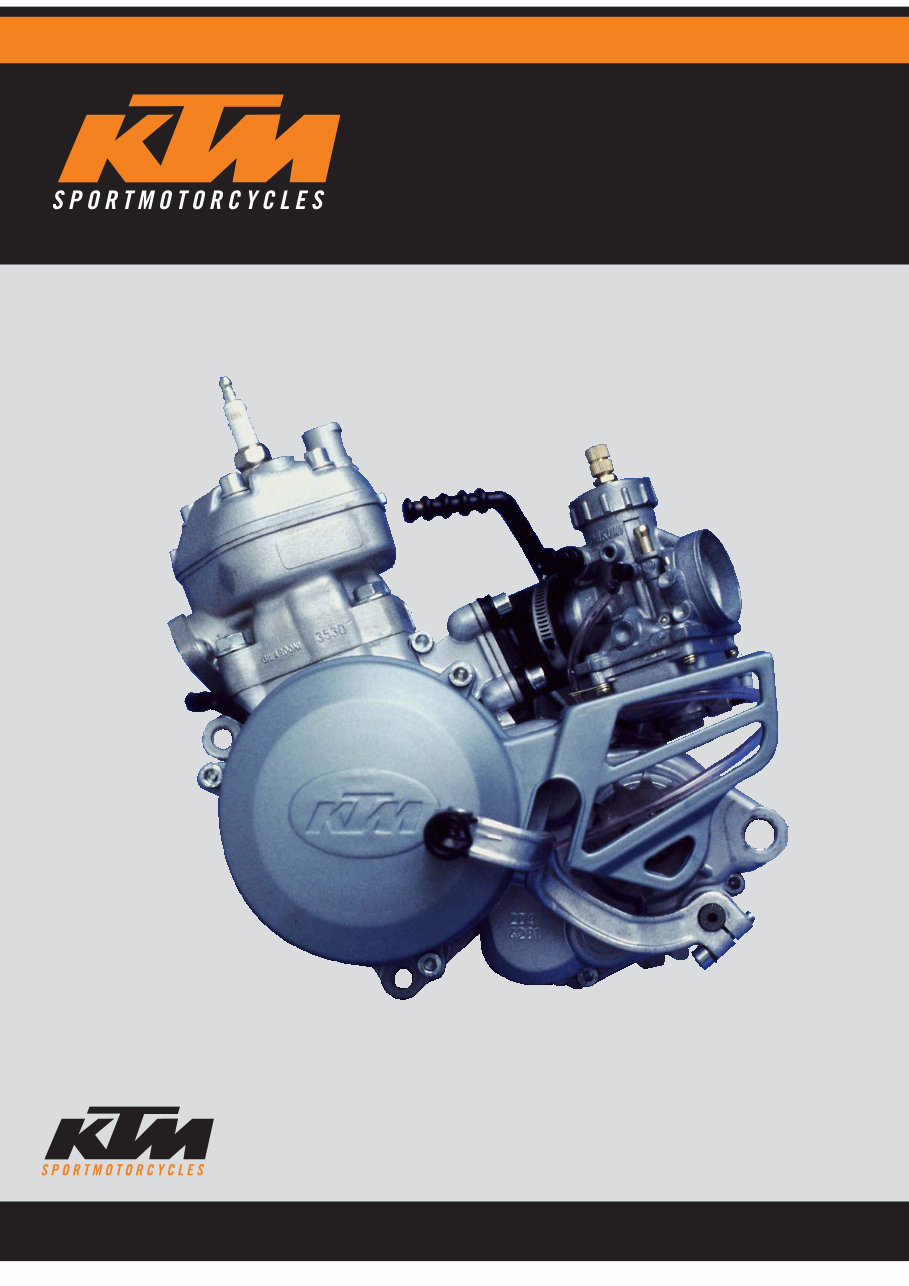 1998-2002 KTM 60SX/65SX Engines OEM Service & Repair Manual preview img 1