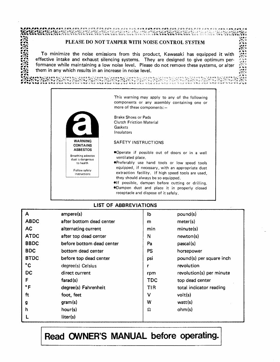 1987-2004 Kawasaki KSF250 Mojave 250 ATV Service & Repair Manual preview img 4