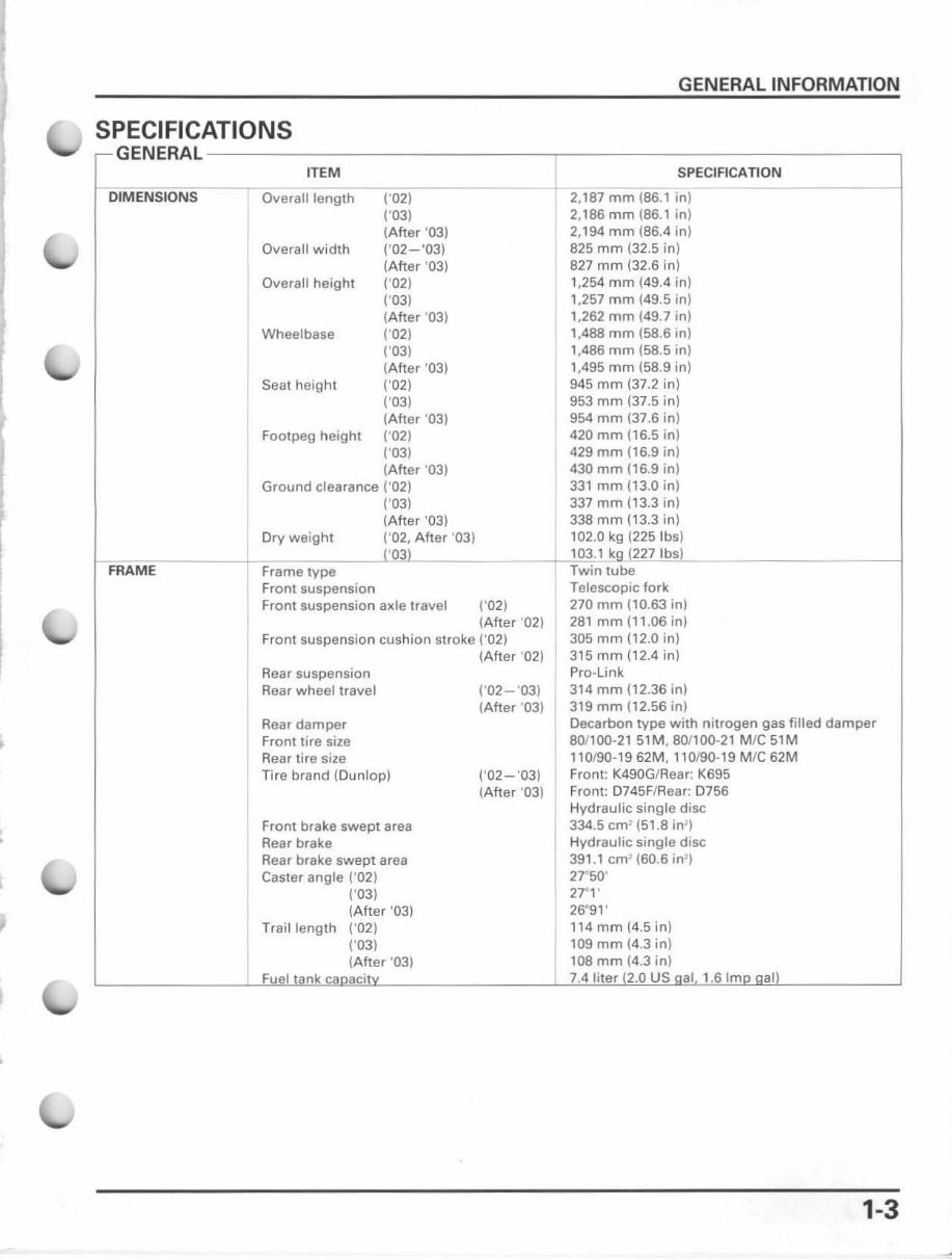 2002-2004 CRF450R Service & Repair Manual preview img 7