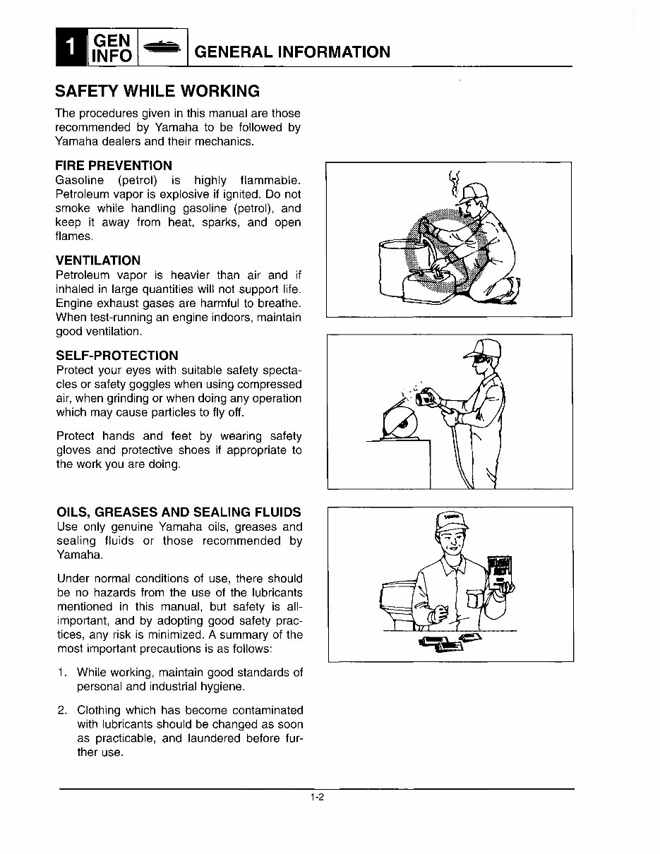 1999 2000 Yamaha LS2000 JET BOAT Repair Service Professional Shop Manual preview img 10