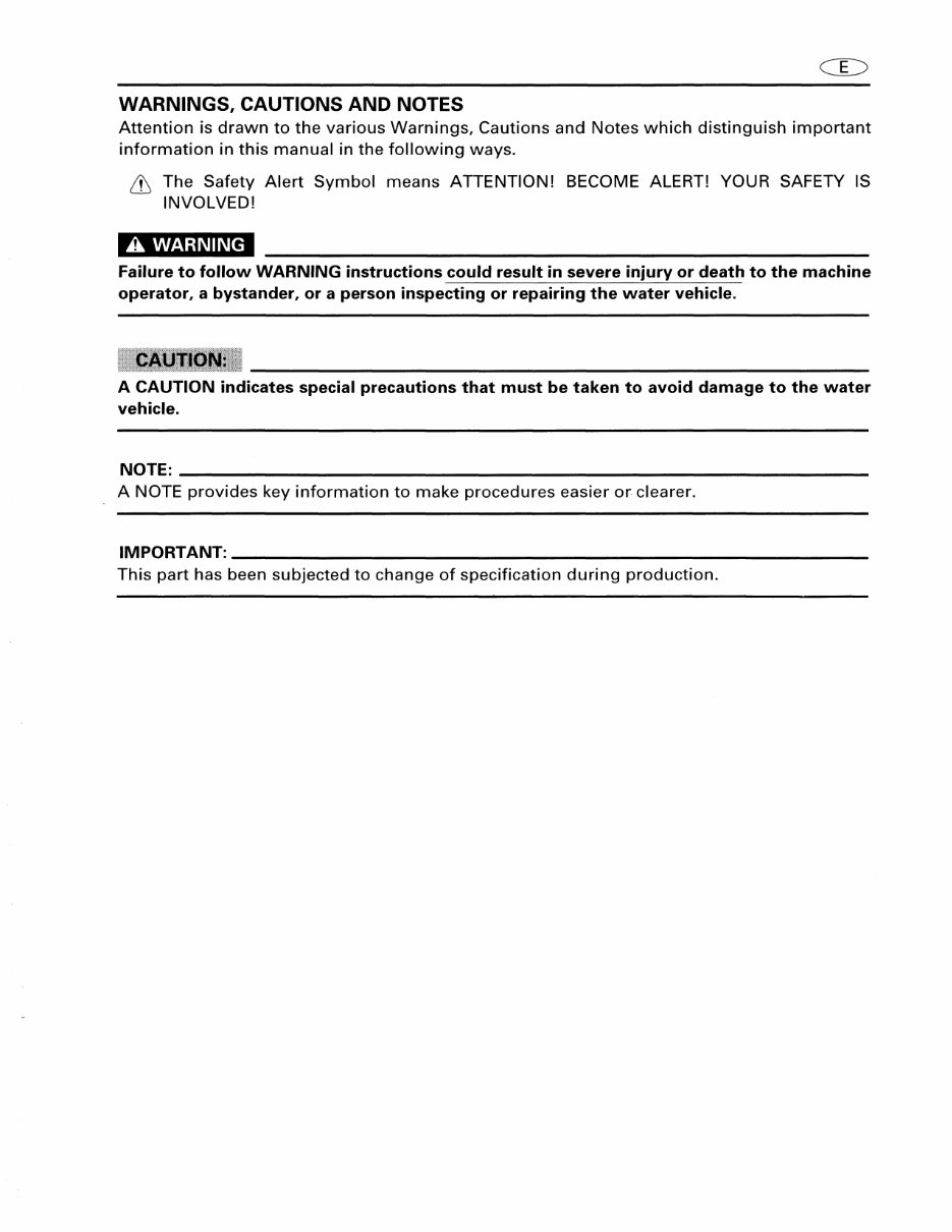 1997-2000 Yamaha GP760 GP1200 Waverunner Service Repair Manual preview img 4