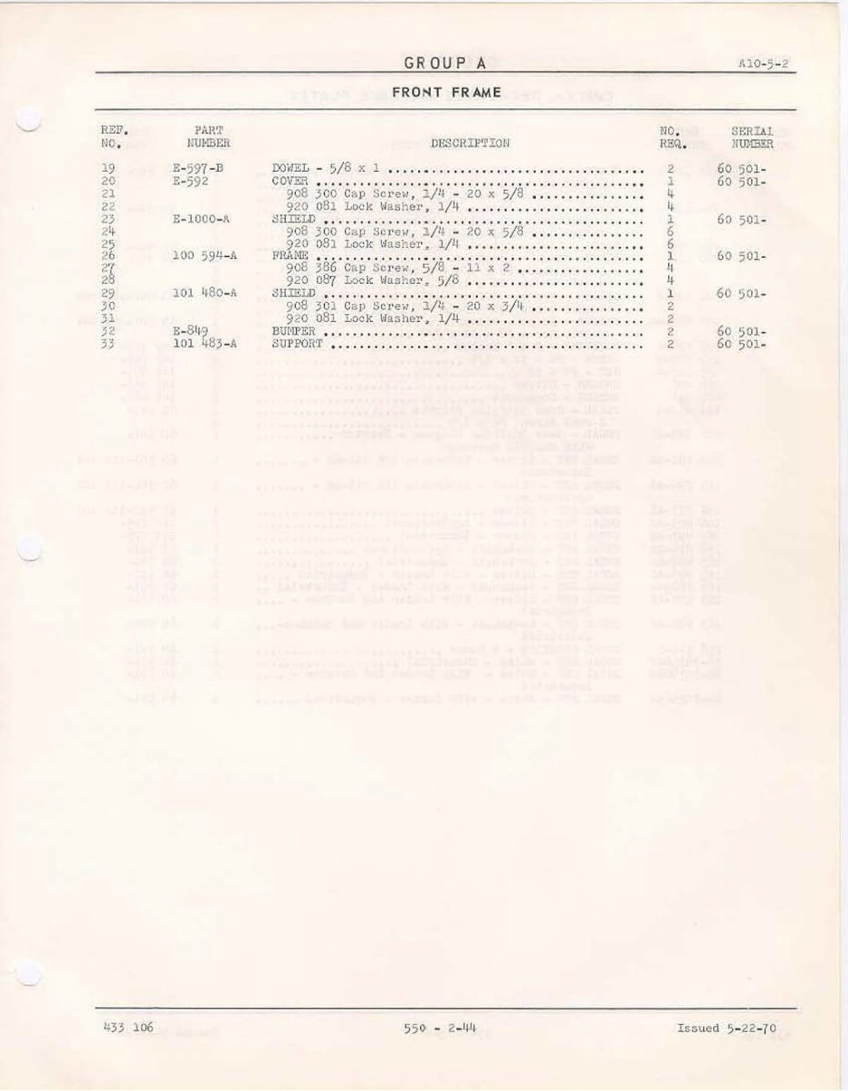 Oliver 550 Tractor Parts Manual Illustrated Parts Manual Catalog IPL IPC - preview img 7