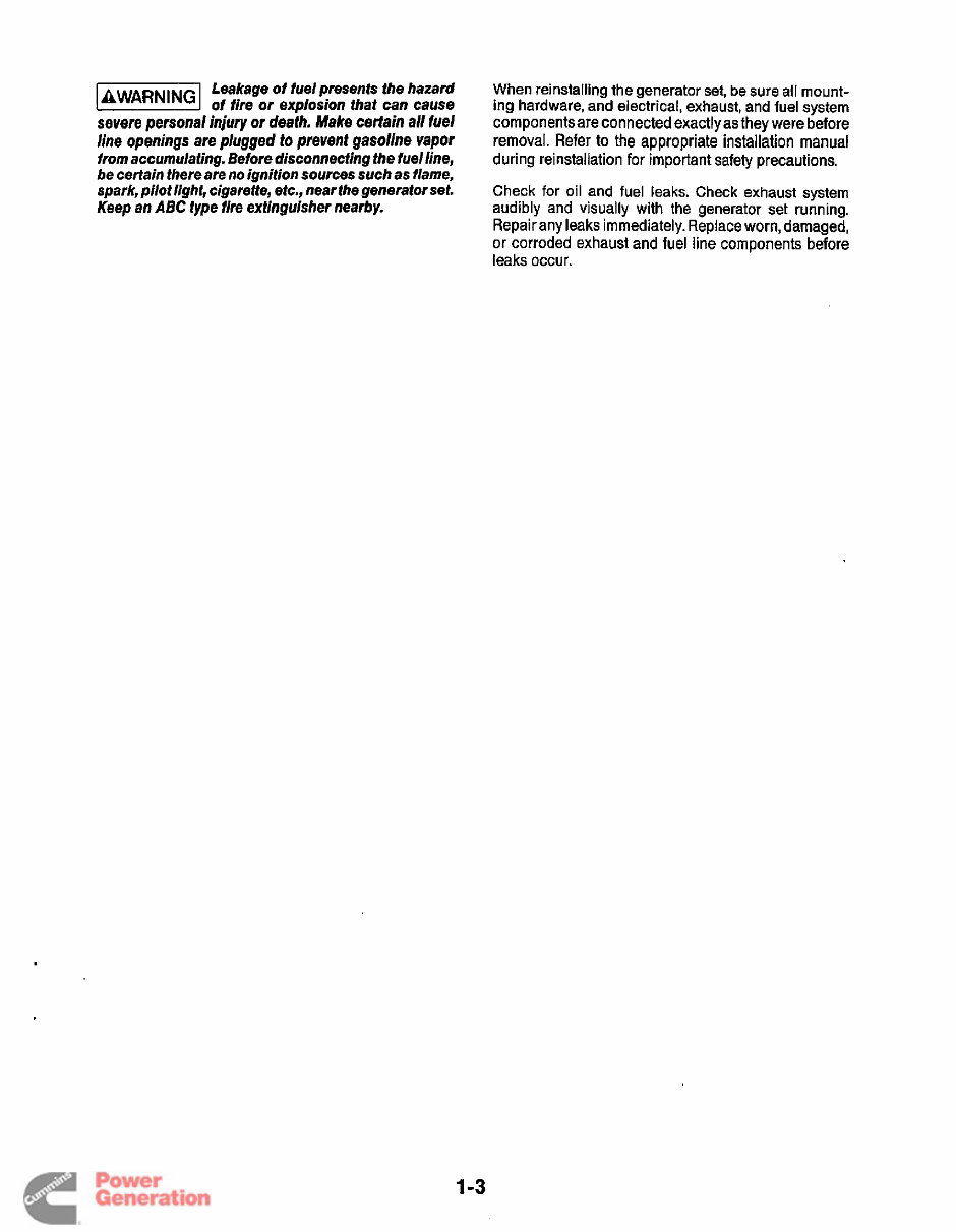 Onan DKC, DKD, MDKC, MDKD Service Manual Cummins Onan Generator Repair Book 981-0502 preview img 8