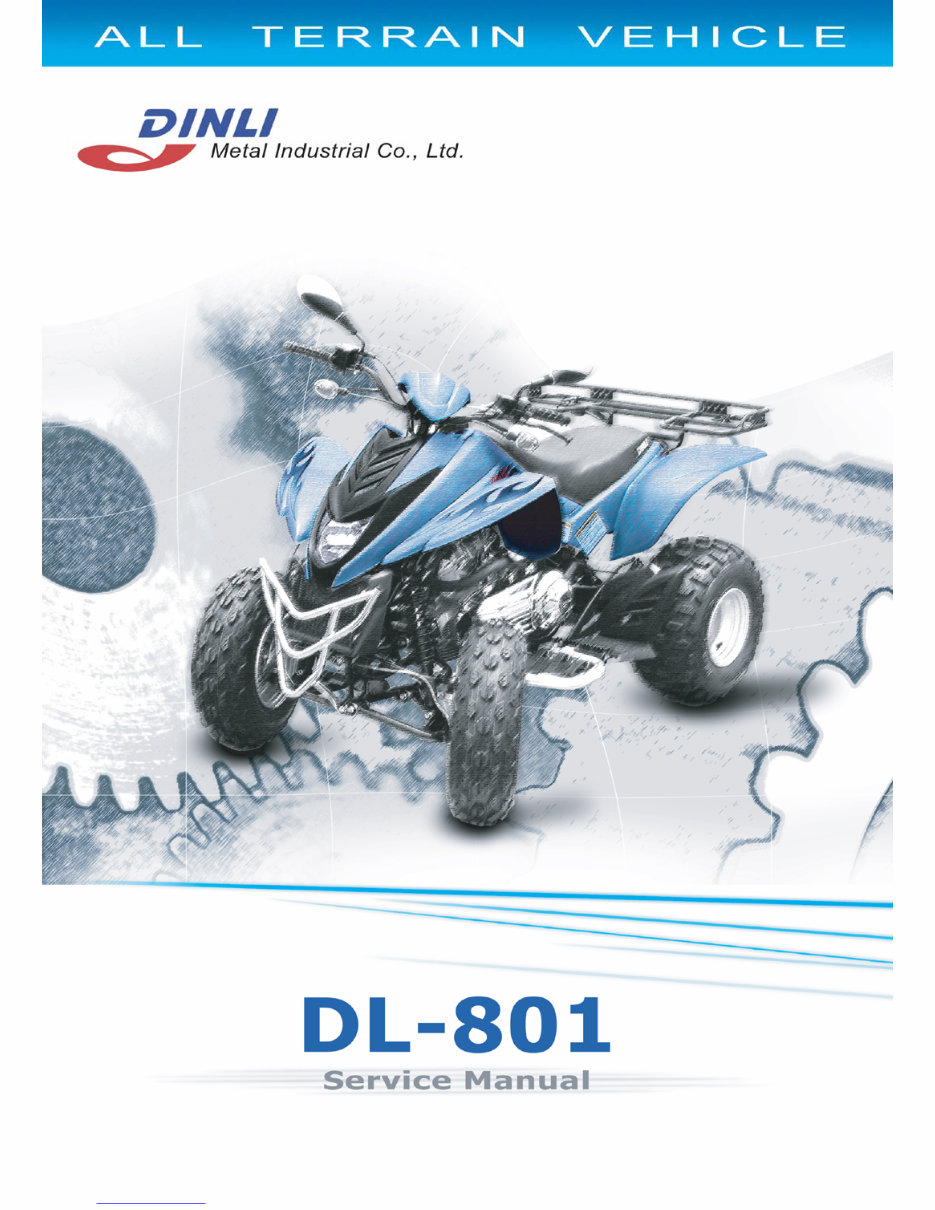 DINLI DL-801 270cc QUAD Service Repair Manual eManualOnline