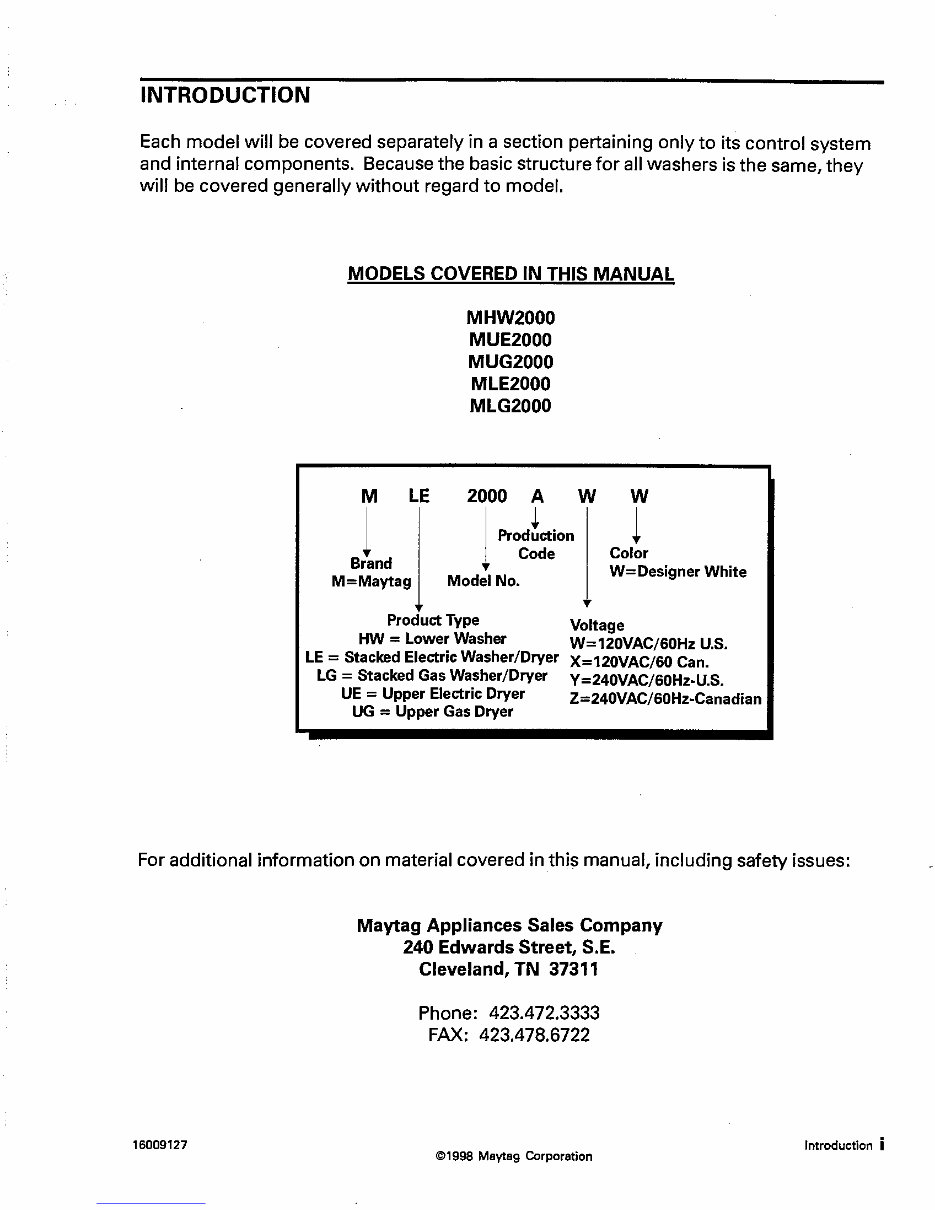 Maytag Neptune Stacked Laundry Service Manual preview img 7