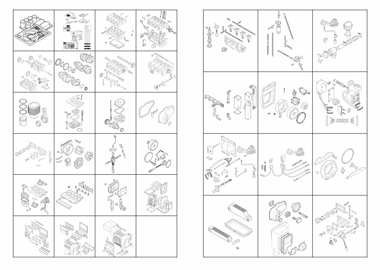 Hatz Diesel Engine 2L41C, 3L41C and 4L41C Parts Manual preview img 3
