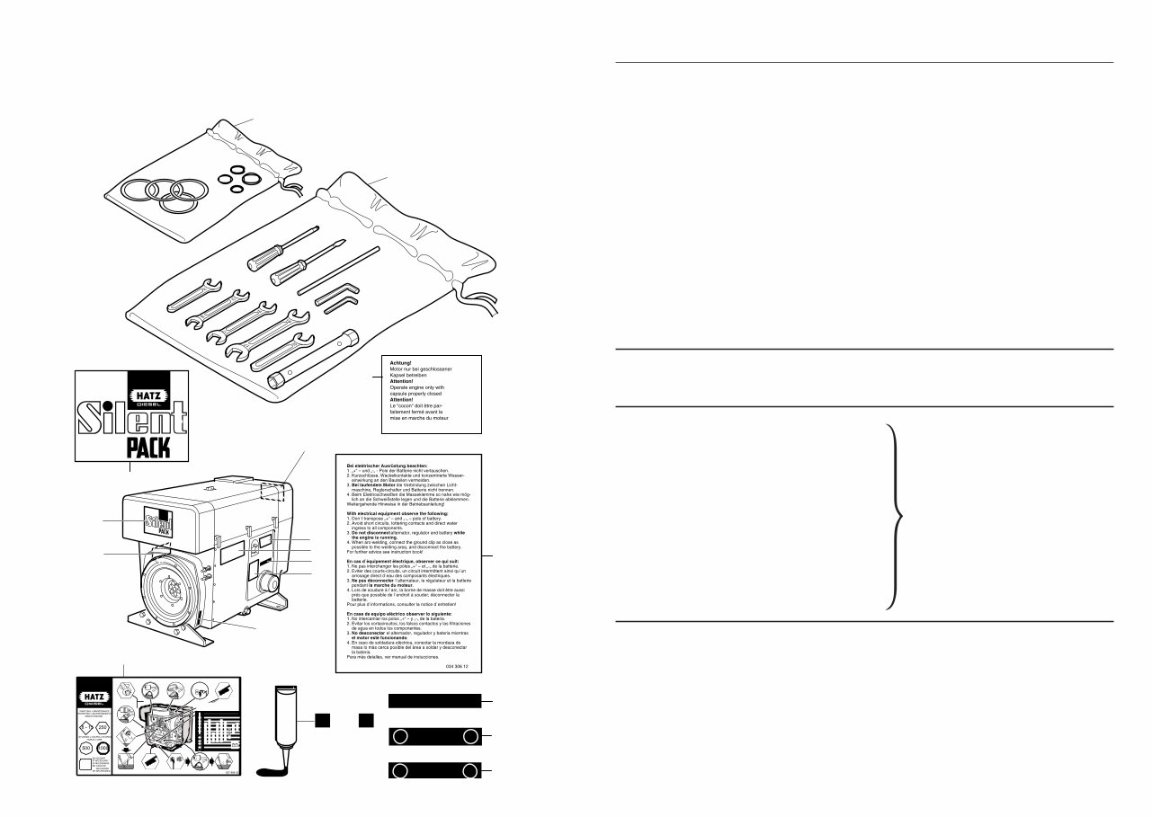 Hatz Diesel Engine 2L41C, 3L41C and 4L41C Parts Manual preview img 5