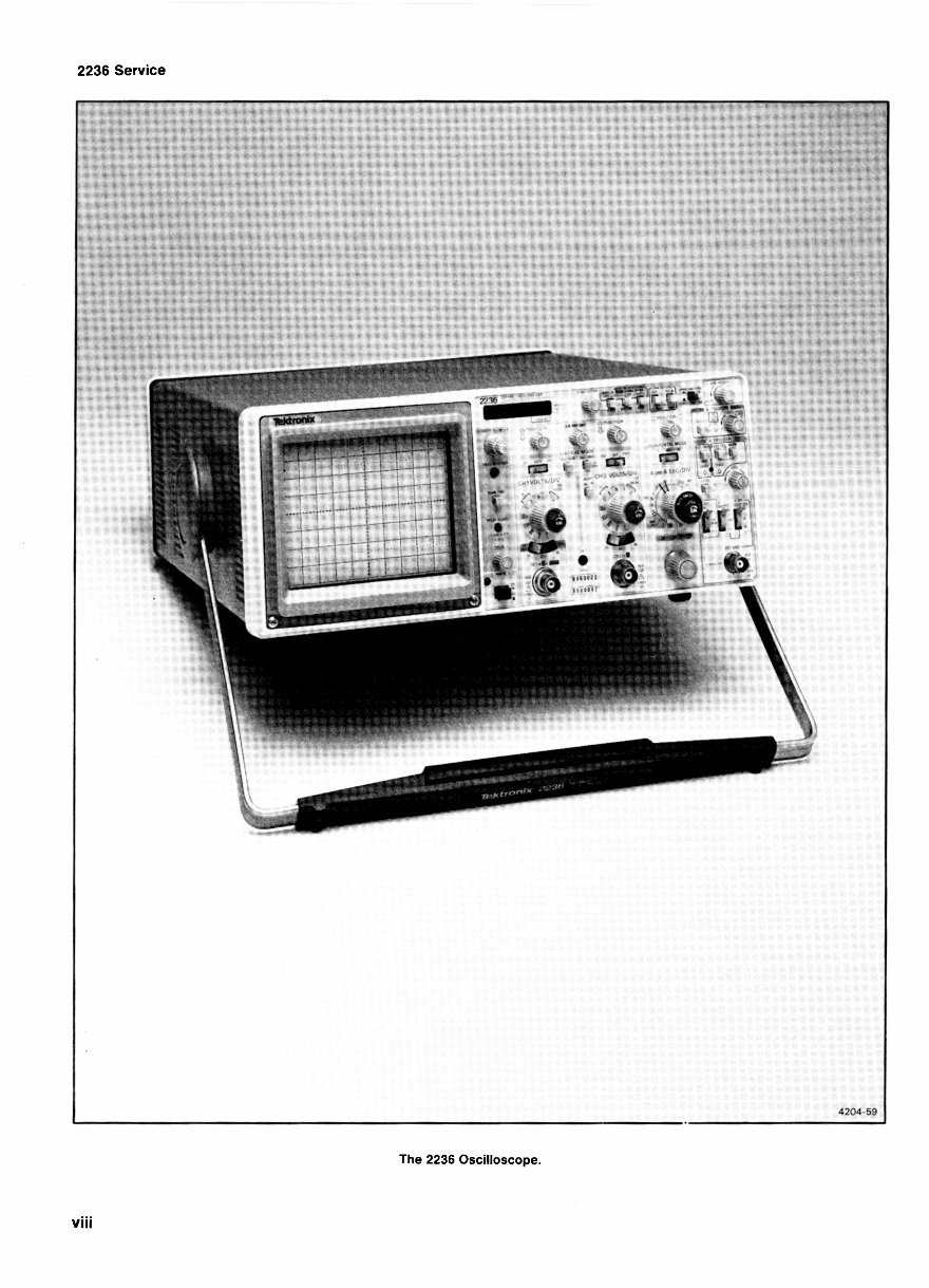 Tektronix 2236 Service Manual preview img 10