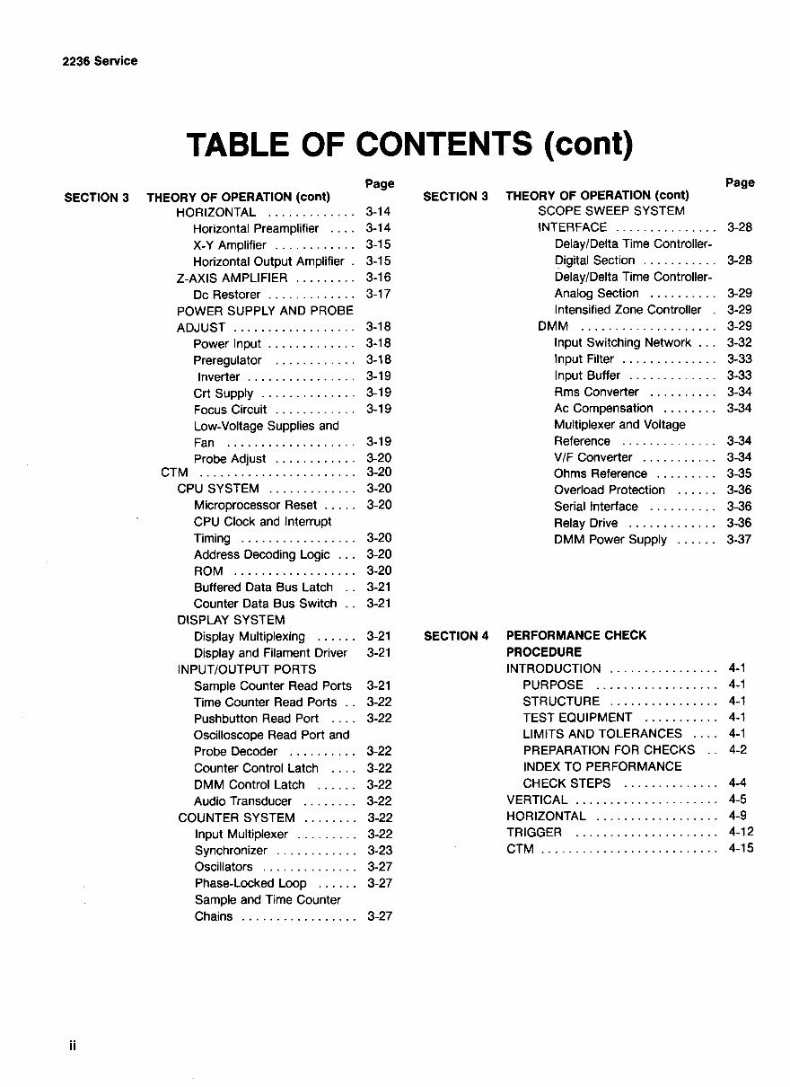 Tektronix 2236 Service Manual preview img 4