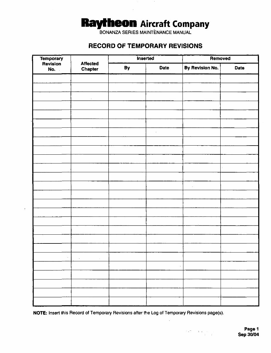 2005 Beechcraft Bonanza V35 Maintenance Service & Repair Manual preview img 6