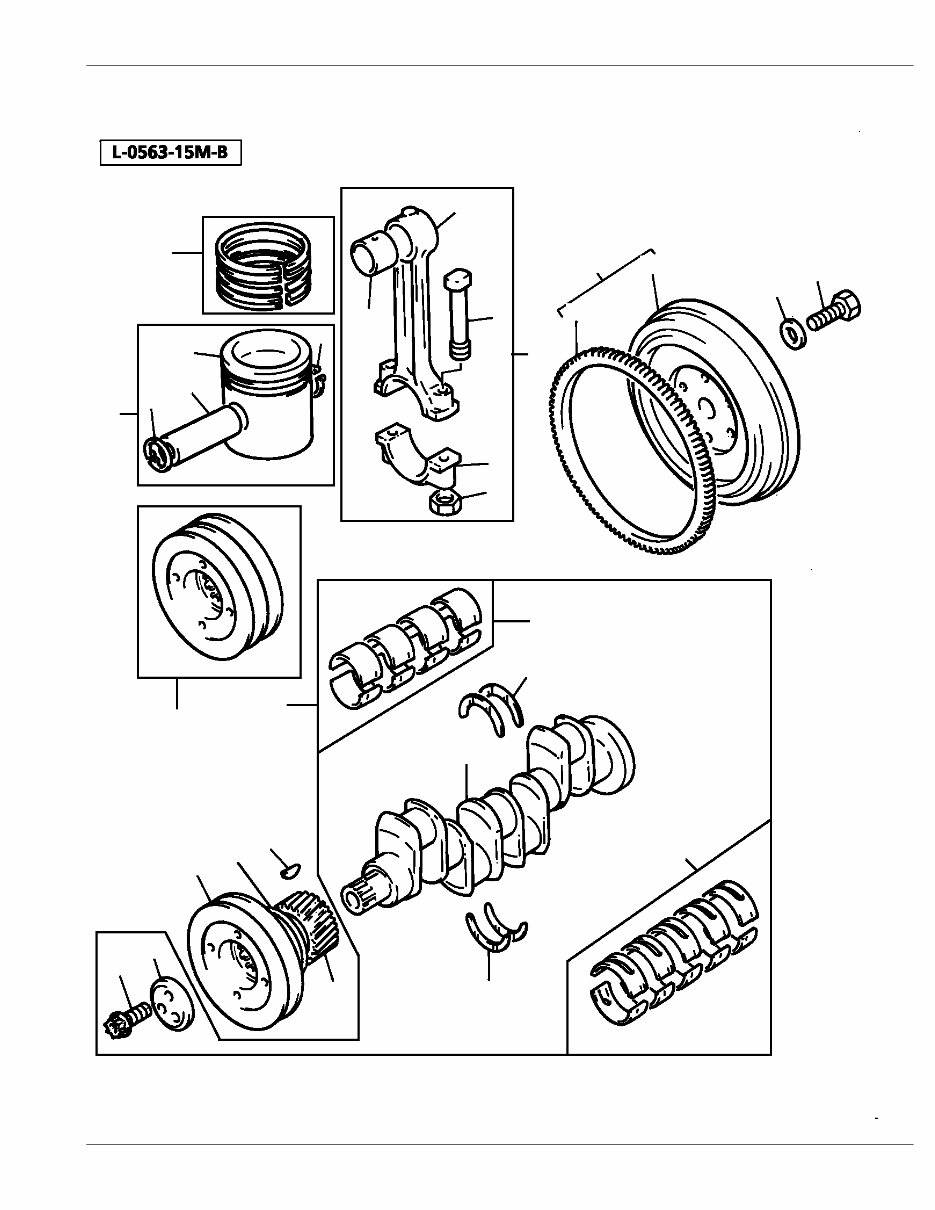 MASSEY FERGUSON MF 390 Tractor BEFORE SN B18008 Parts Manual 819751 preview img 7