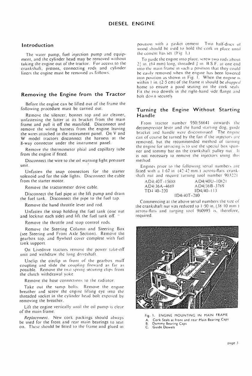 David Brown 850 880 950 990 Series Implematic Tractor Complete Workshop Service Repair Manual preview img 7