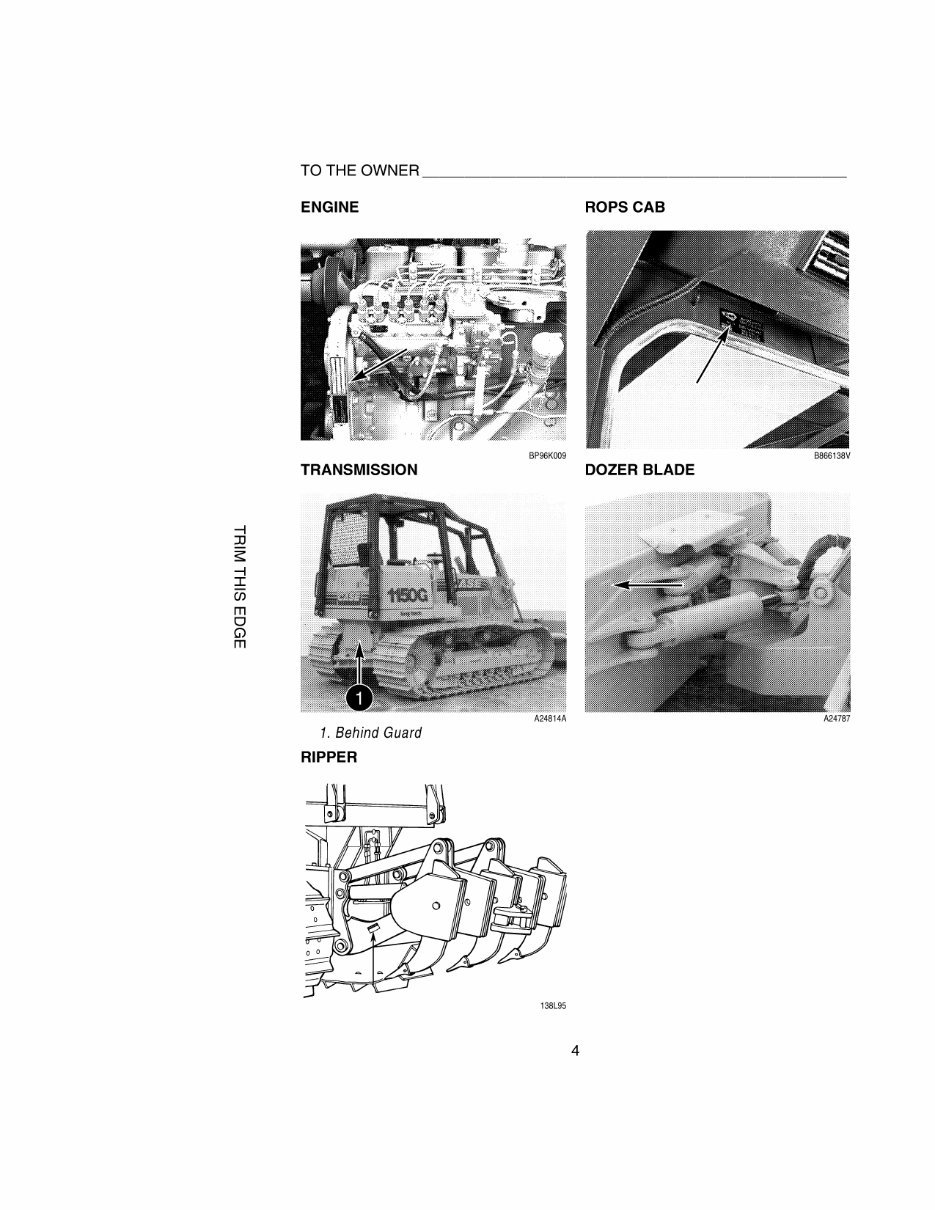 Case 1150G Crawler Operators Owner Instruction Manual - IMPROVED - preview img 10