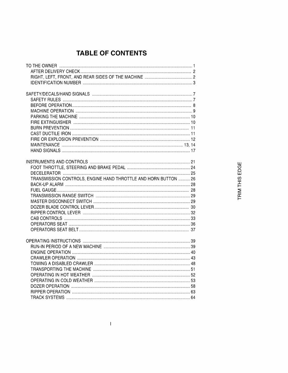Case 1150G Crawler Operators Owner Instruction Manual - IMPROVED - preview img 3